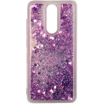 Evelatus Xiaomi Redmi 8 Funda Shining Quicksand Morada