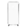 Evelatus Xiaomi Redmi 8 Funda de silicona transparente con collar TPU dorado