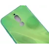 Evelatus Protector de pantalla de cristal templado con efecto agua y baño electrolítico a todo color para Xiaomi Redmi 8 verde