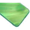 Evelatus Protector de pantalla de cristal templado con efecto agua y baño electrolítico a todo color para Xiaomi Redmi 8 verde