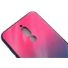 Evelatus Funda de vidrio templado antiexplosión con efecto agua degradado para Xiaomi Redmi 8 rosa-purple