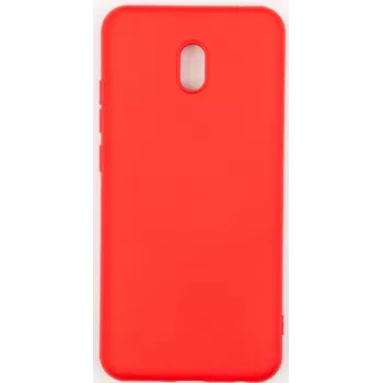 Evelatus Funda de silicona Nano Soft Touch TPU para Xiaomi Redmi 8a roja