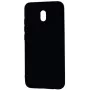 Evelatus Funda protectora de silicona Soft Touch para Xiaomi Redmi 8a Negro
