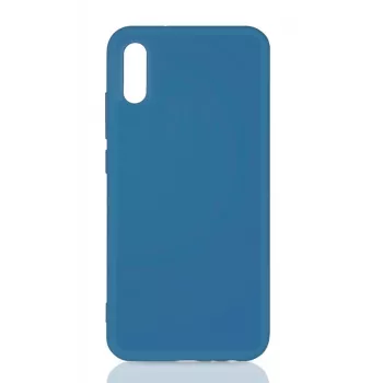 Evelatus Xiaomi Redmi 9A / 9AT / 9i funda de nano silicona Soft Touch TPU azul
