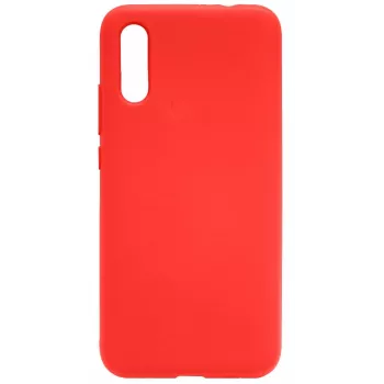 Funda de silicona nano Evelatus Soft Touch TPU para Xiaomi Redmi 9A / 9AT / 9i roja