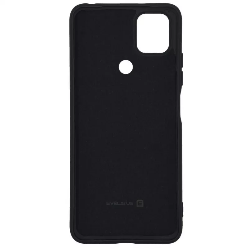 Evelatus Xiaomi Redmi 9C / 10A 4G funda de silicona nano Soft Touch TPU negra