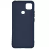 Evelatus Xiaomi Redmi 9C / 10A 4G funda de nano silicona Soft Touch TPU azul