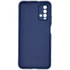 Evelatus funda de silicona nano para Xiaomi Redmi 9T Soft Touch TPU azul