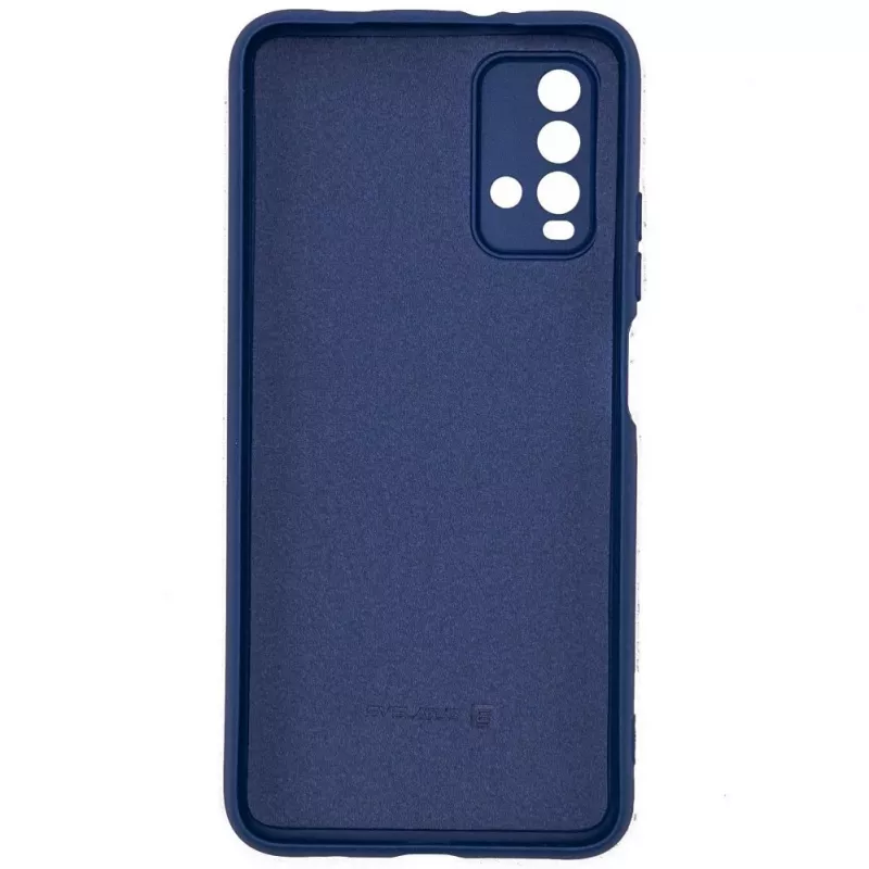 Evelatus funda de silicona nano para Xiaomi Redmi 9T Soft Touch TPU azul