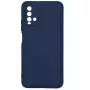 Evelatus funda de silicona nano para Xiaomi Redmi 9T Soft Touch TPU azul