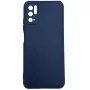 Evelatus Funda Nano Silicone Soft Touch TPU Azul para Xiaomi Redmi Note 10 5G