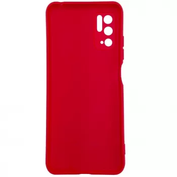 Evelatus Funda de silicona Nano Soft Touch TPU para Xiaomi Redmi Note 10 5G roja