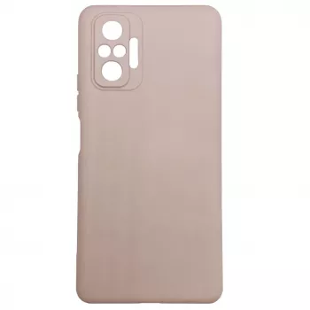 Evelatus Funda de silicona Nano para Xiaomi Redmi Note 10 Pro Soft Touch TPU beige