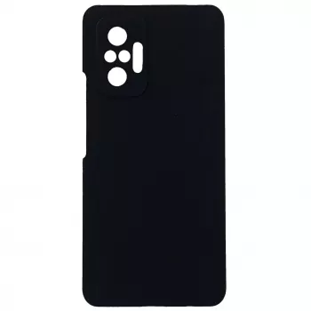 Evelatus Xiaomi Redmi Note 10 Pro Funda de silicona Premium Soft Touch Negro