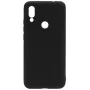 Evelatus Funda de Silicona Nano Soft Touch de TPU para Xiaomi Redmi Note 7 Negra