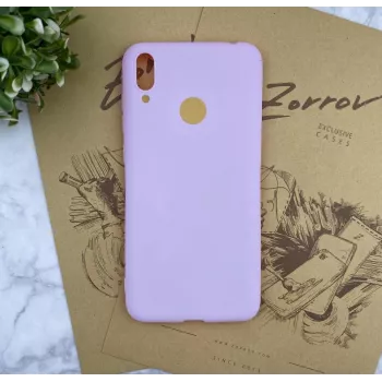 Evelatus funda de silicona nano Soft Touch TPU para Xiaomi Redmi Note 7 azul