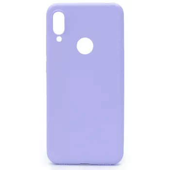 Evelatus funda de silicona nano Soft Touch TPU para Xiaomi Redmi Note 7 azul