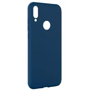Evelatus Xiaomi Redmi Note 7 Funda de silicona Nano Soft Touch TPU azul oscuro