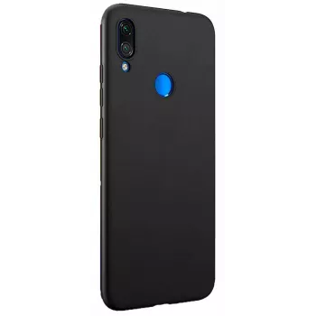 Evelatus Funda de silicona Nano Soft Touch TPU para Xiaomi Redmi Note 7 Negro