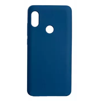Evelatus Xiaomi Redmi Note 7 Funda de silicona azul medianoche