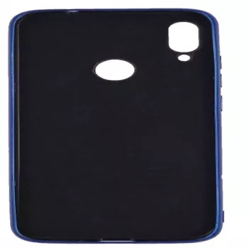 Evelatus Protector de pantalla de cristal templado con efecto agua Full Color Electroplating para Xiaomi Redmi Note 7 azul