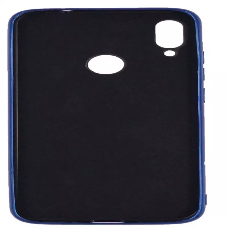 Evelatus Protector de pantalla de cristal templado con efecto agua Full Color Electroplating para Xiaomi Redmi Note 7 azul