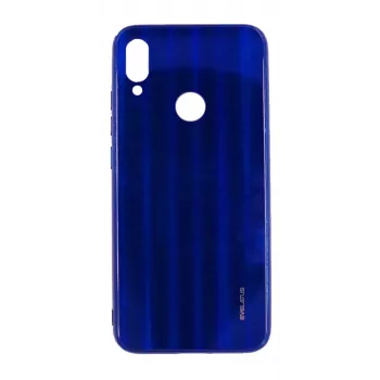 Evelatus Protector de pantalla de cristal templado con efecto agua Full Color Electroplating para Xiaomi Redmi Note 7 azul