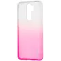 Evelatus Xiaomi Redmi Note 8 Pro Funda TPU degradada rojo rosado