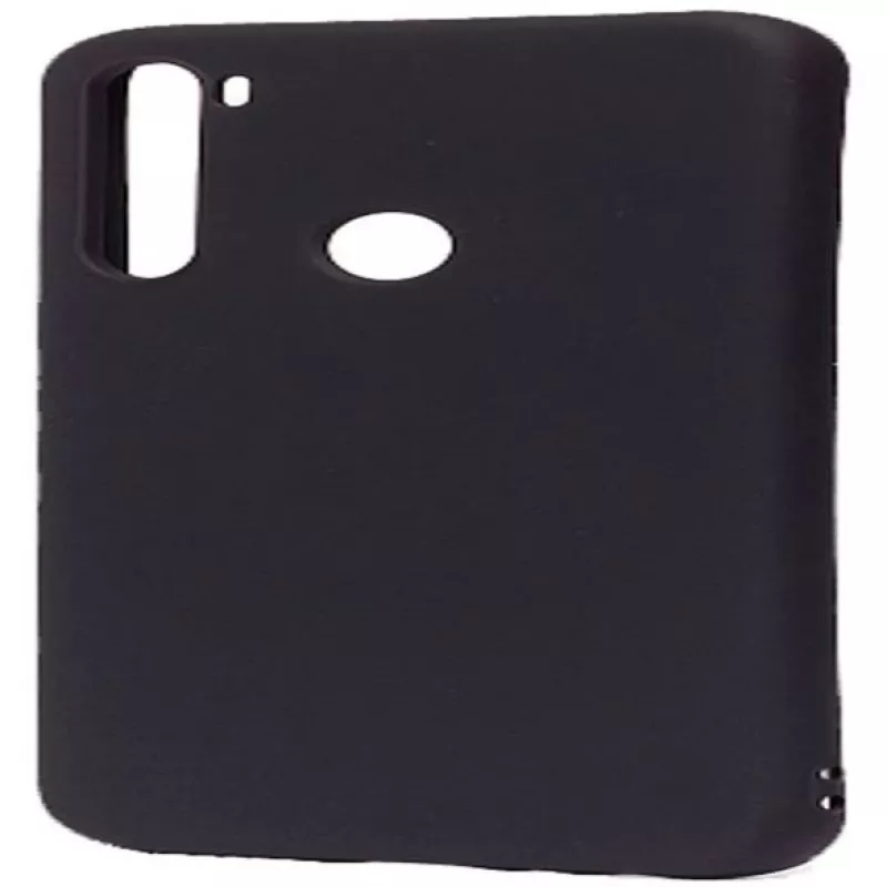 Evelatus Xiaomi Redmi Note 8 / Redmi Note 8 2021 funda de silicona nano Soft Touch TPU negra