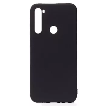 Evelatus Xiaomi Redmi Note 8 / Redmi Note 8 2021 funda de silicona nano Soft Touch TPU negra