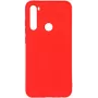Evelatus Funda de silicona Nano Soft Touch TPU para Xiaomi Redmi Note 8 / Redmi Note 8 2021 roja