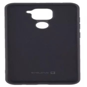 Evelatus Funda Nano Silicone Soft Touch TPU Negra para Xiaomi Redmi Note 9
