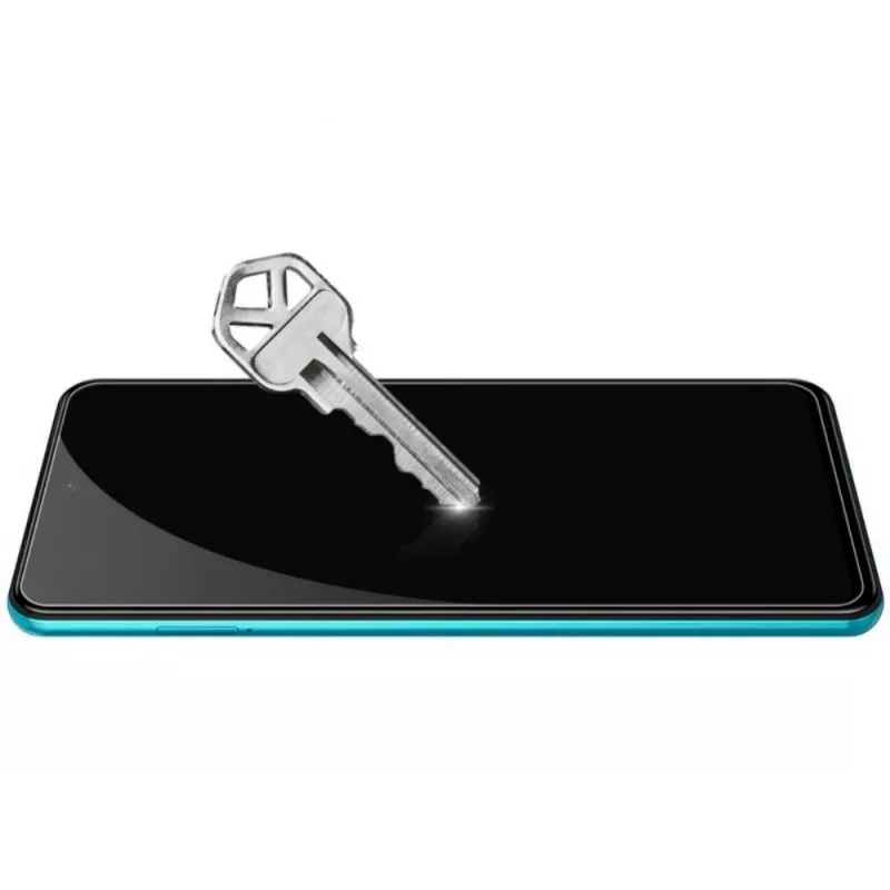 Evelatus Xiaomi Redmi Note 9 Pro / Note 9S protector de pantalla plano transparente de cristal templado 0,33 mm con pegamento Japan, antiestático