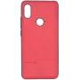 Evelatus Funda TPU 1 para Xiaomi Redmi S2 con placa metálica (compatible con soporte magnético de móvil) roja