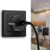 everActive CBB-1IBR Cable trenzado USB-A a Lightning RGB LED 1m 2.4A negro