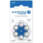 Pilas para audífonos everActive ULTRASONIC 675 Zinc-Air PR44 (blíster de 6)