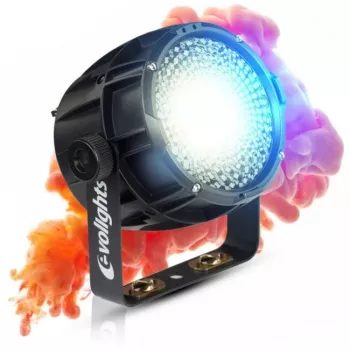 Luz de lavado LED EVOLIGHTS CANDY PAR IP65 12x12W RGBWA+UV