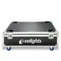 Maleta de transporte EVOLIGHTS VORTEX CASE 2IN1 para 2 focos de cabeza móvil