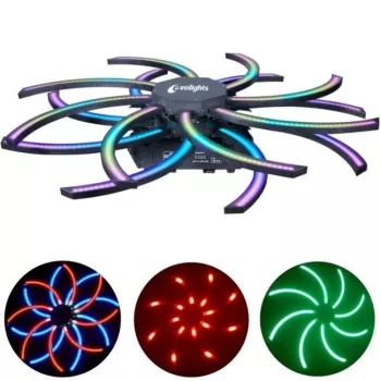 EVOLIGHTS VORTEX cabeza móvil DMX luz de efectos