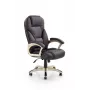 Silla de dirección Desmond 70x67x119 cm Negro piel ecológica