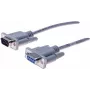 Exertis Connect 580241 cable serie gris 5 m D-Sub DB-9