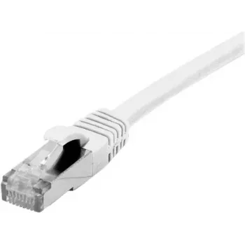 EXERTIS CONNECT Cat. 6 F/UTP cable de red, PoE, libre de halógenos, blanco, 0,5 m, snagless 850883