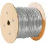 EXERTIS CONNECT Cable de instalación Cat.6A S/FTP, 500 m en tambor, gris (612015)