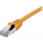 EXERTIS CONNECT Cable de red Cat 6A S/FTP, 3 m, naranja, Slim Bend Protection 858535