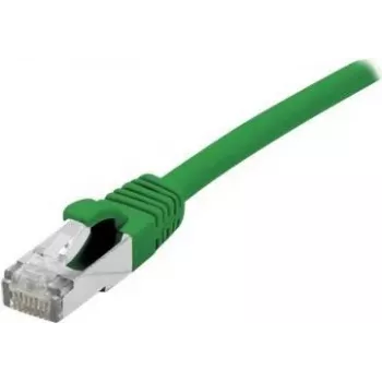 EXERTIS CONNECT Cable de red Cat.6A S/FTP PiMF, 2 m, verde, LSZH, 10Gbps, RJ45 858619