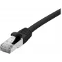 Exertis Connect 850880 Cat6 F/UTP Cable de conexión, 20 m, negro, PoE, libre de halógenos