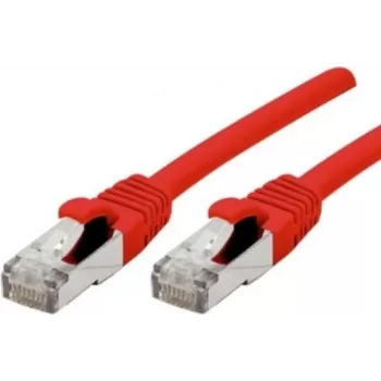 Exertis Connect Cable de red S/FTP Cat6a, RJ45, rojo, 5 m, 10Gbps, 500MHz 858472
