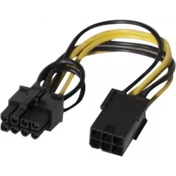 EXERTIS CONNECT cable adaptador de corriente PCI Express 6 pines a 8 pines para tarjetas gráficas (146695)