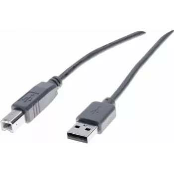 Exertis Connect cable USB 2.0 A a B, 60 cm, gris 532406