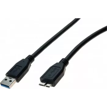 Exertis Connect cable USB 3.1 Gen 1, conector macho USB-A a conector macho Micro-USB B, 1 m, negro 532473